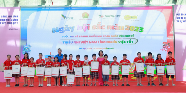 35.000 bài dự thi 'Thiếu nhi Việt Nam làm nghìn việc tốt'