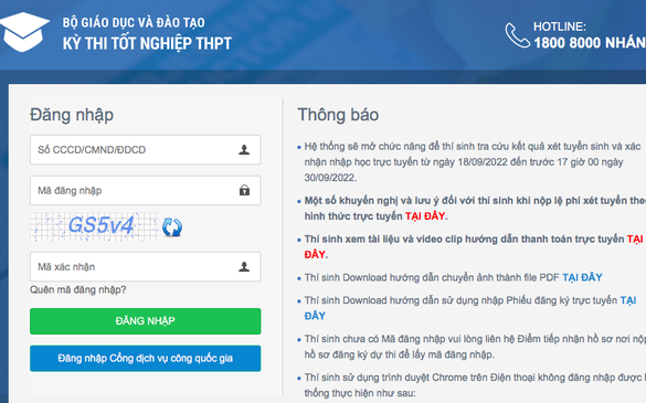 Thí sinh trúng tuyển lưu ý về xác nhận nhập học