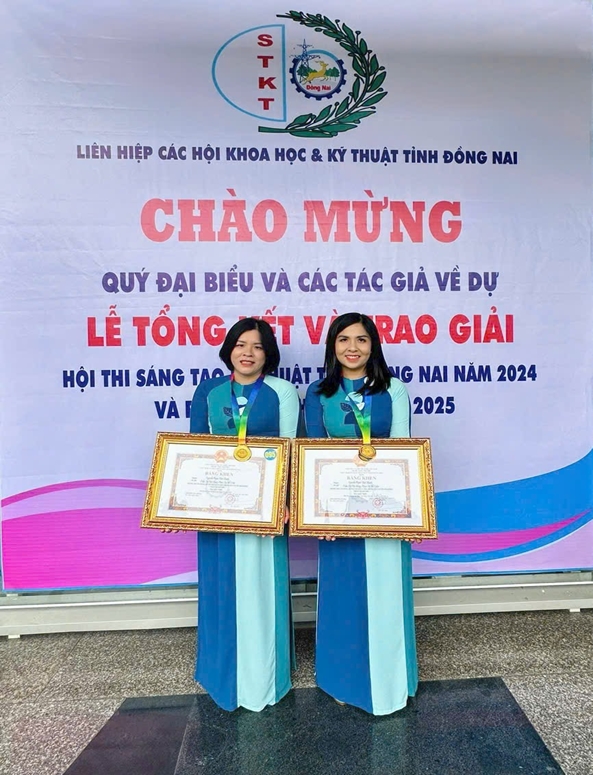 Trần Thị Thu Hằng, Nguyễn Phạm Thuý Hạnh, giáo dục địa phương, Đồng Nai, dạy học dự án, trải nghiệm sáng tạo, hướng nghiệp, giáo viên sáng tạo