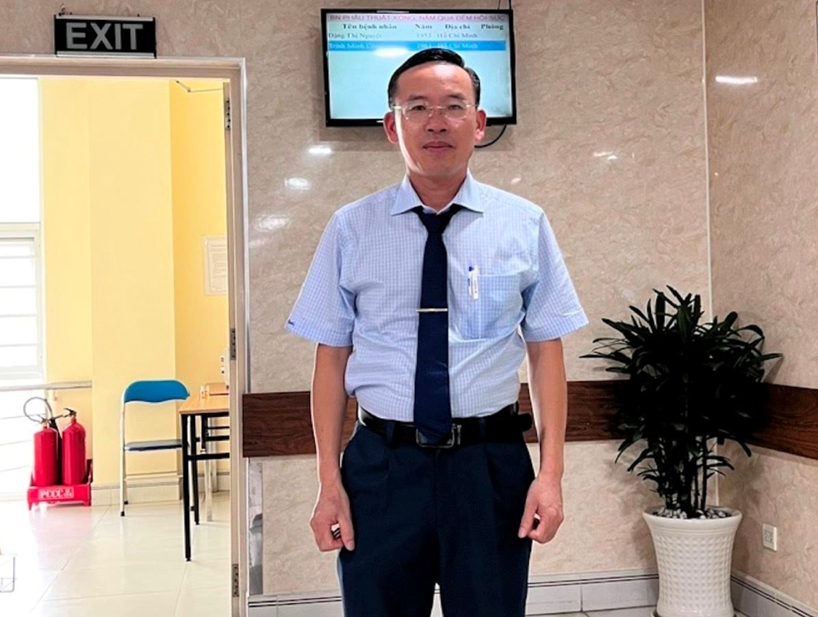 BS.CKII Phan Văn Ngọc - Trưởng Khoa Khám bệnh, bệnh viện Sài Gòn ITO Phú Nhuận.